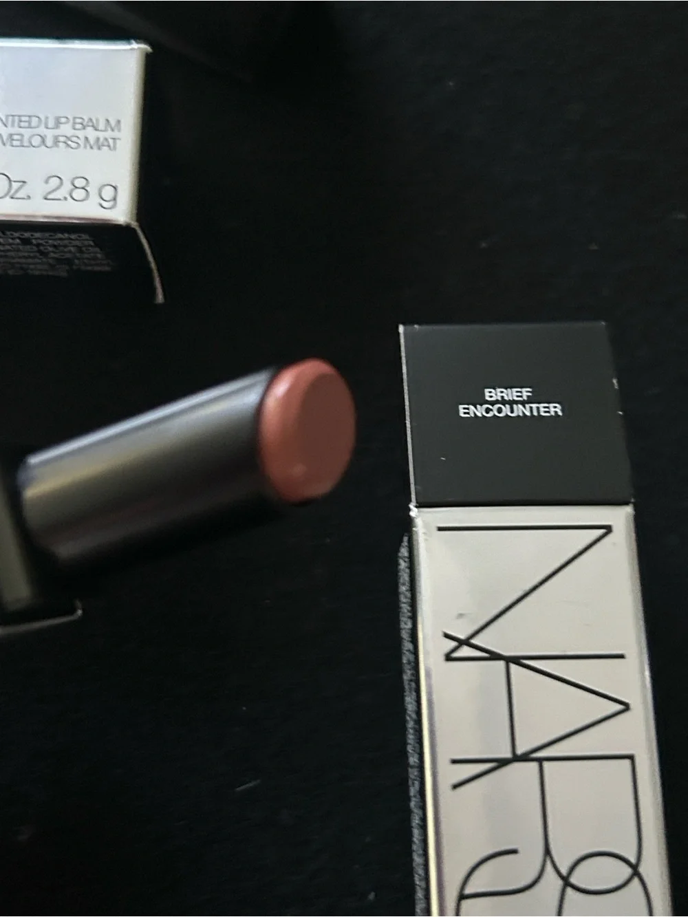 TWO PACK NARS Soft Matte Tinted Lip Balm in Brief Encounter NEW